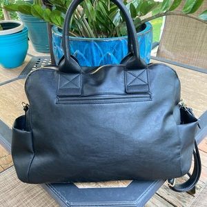 Carry on faux leather